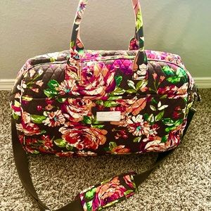 ❌SOLD❌ Vera Bradley Weekender Travel Bag - English Rose